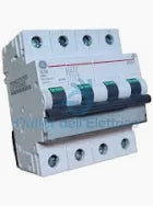 GE POWER Magnetic Circuit Breaker 4P 63A C RI