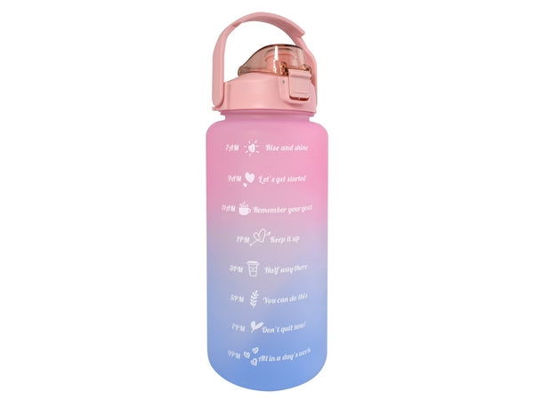2 Litre Motivation Water Bottle