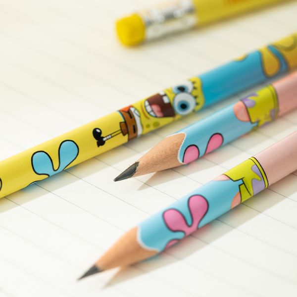 SpongeBob Graphite Pencil HB with Eraser 10's