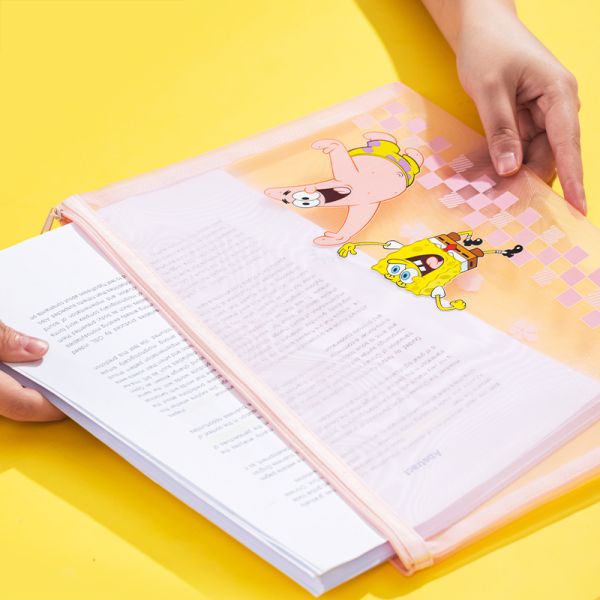 SpongeBob Zip Bag A4