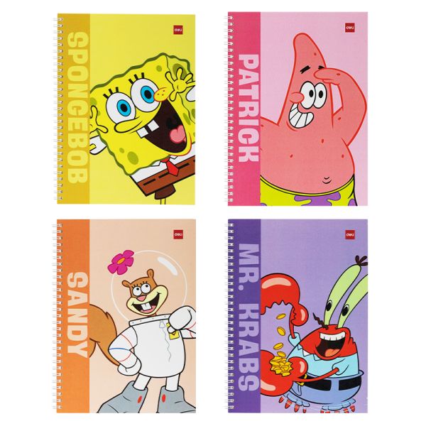 SpongeBob Spiral Notebook B5