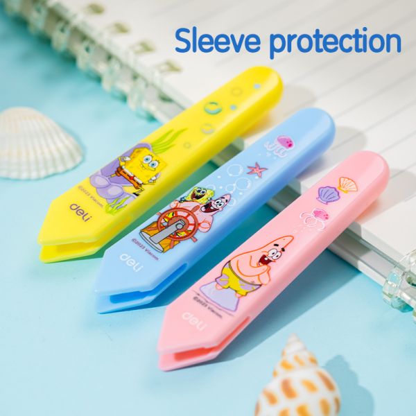 Spongebob Safety School Scissor with Protective Sleeve 127mm