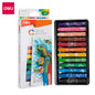 Deli Color Emotion Oil Pastel 12 Colors