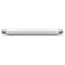 Opal Double-ended Tubular Lamp 60w S15 Bulb. 221mm