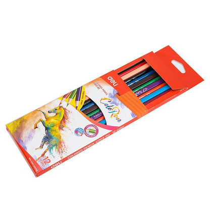 Colored Pencil 12 Color Full Length Triangular