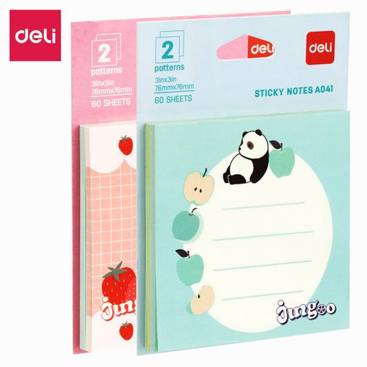 Deli Sticky Notes Jungoo 76x76Mm 60 Sheets