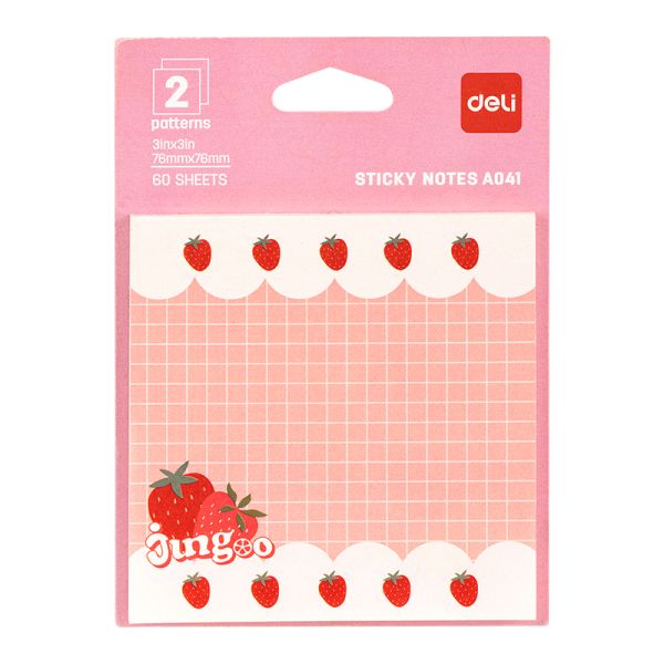 Deli Sticky Notes Jungoo 76x76Mm 60 Sheets