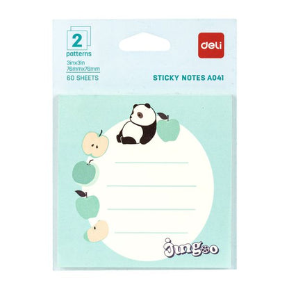Deli Sticky Notes Jungoo 76x76Mm 60 Sheets