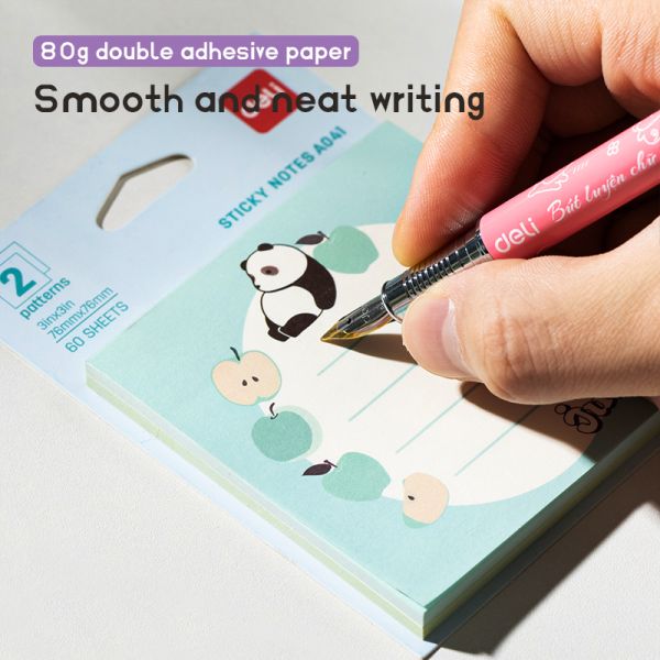 Deli Sticky Notes Jungoo 76x76Mm 60 Sheets
