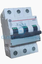 GE POWER 671929 EP453C6 Magnetic Circuit Breaker 3P 6A 4.5KA C 3M