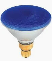 Blue E27 80W Clear Par38 Halogen