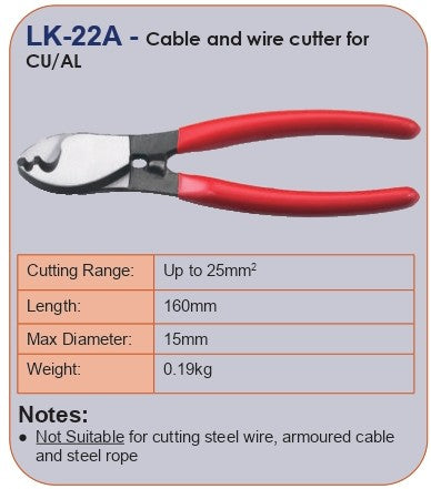 LK-22A 6" Cable Cutter
