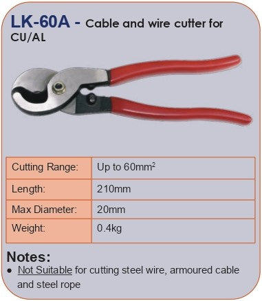 LK-60A - 10" Cable Cutter