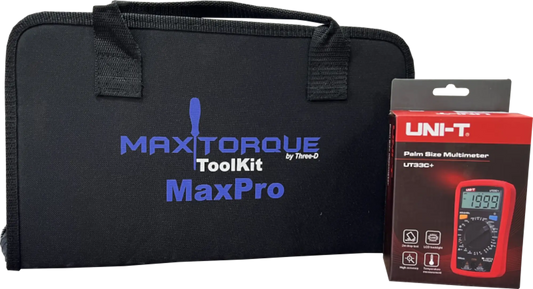 MAXPRO1 - 17 Piece Toolkit including UT33C+ Multimeter