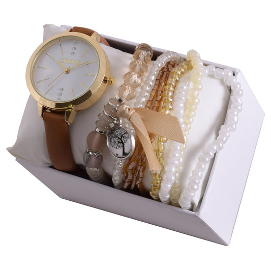 Digitime Milano Watch and Jewellery Set - Ladies