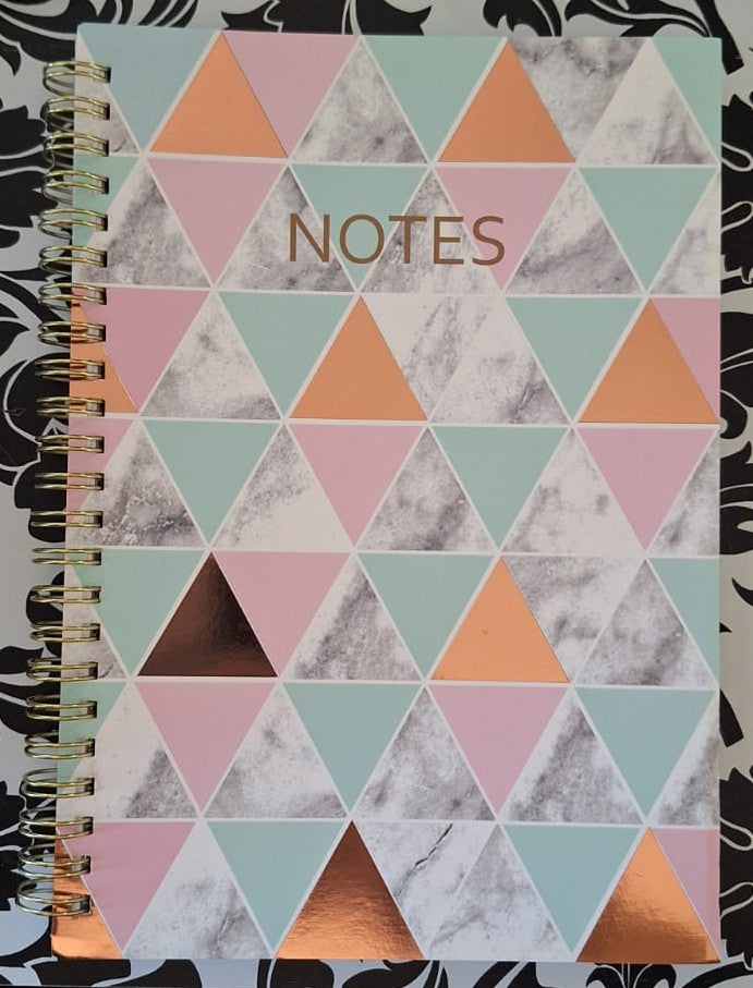 Notebook Soft Spiral Bound Glamour A5, 70 Pages