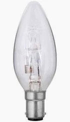 60W B15 Candle Bulb SBC