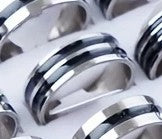 Men's Ring 2 Stripe - Size 20