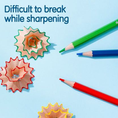 Spongebob Colored Pencils 24 Colors Hexagonal Barrel Full Length
