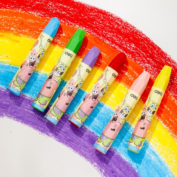 SpongeBob Oil Pastel 12 Colors