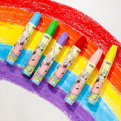 SpongeBob Oil Pastel 12 Colors