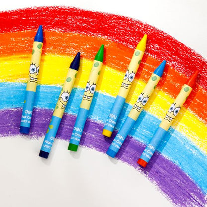 Spongebob Wax Crayon 8x90mm 10 Colors