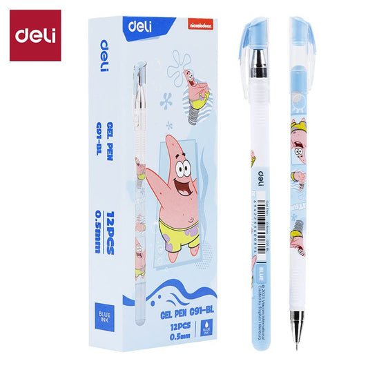 Spongebob Gel Pen 0.5mm Blue