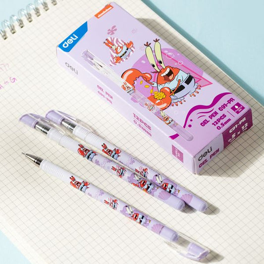 SpongeBob Gel Pen 0.5mm Purple
