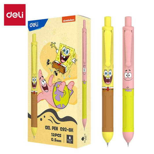 SpongeBob Gel Pen ST Tip: 0.5mm Black