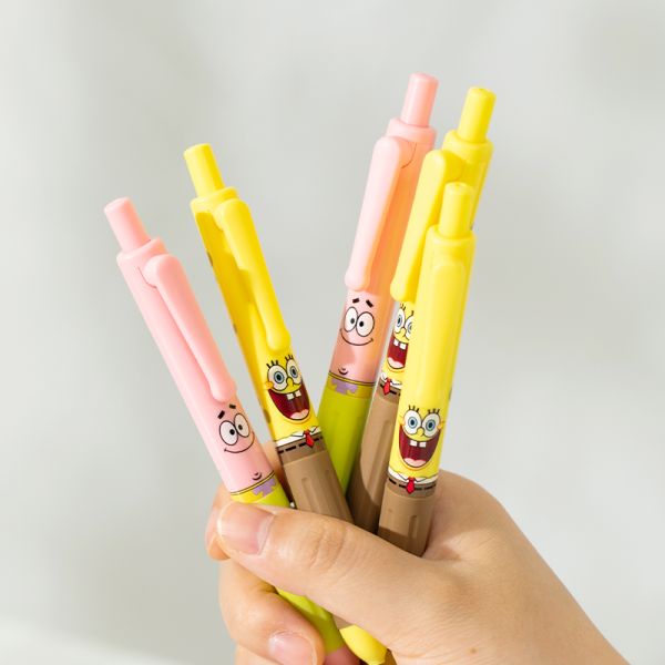 SpongeBob Gel Pen ST Tip: 0.5mm Black