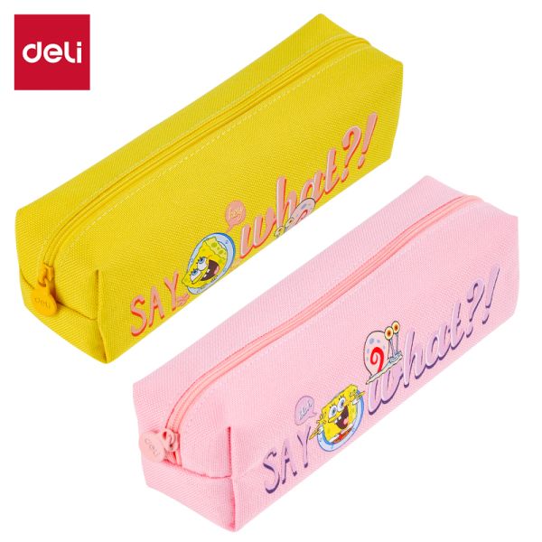 SpongeBob Pencil Pouch Pink & Yellow