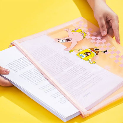 SpongeBob Zip Bag A4