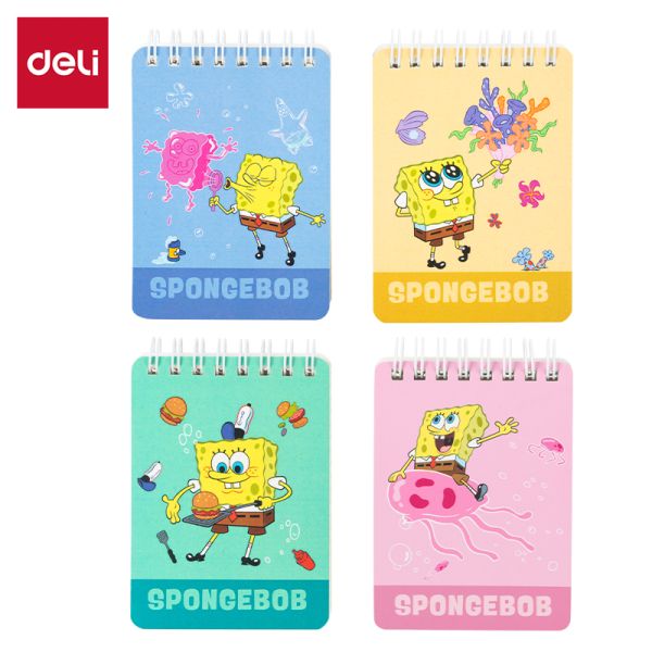 Spongebob Spiral Notebook A7