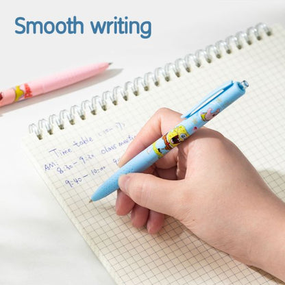 Retractable Spongebob Ballpoint Pen Bullet Tip 0.7mm Blue