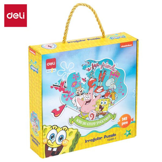 Spongebob Irregular Puzzle 141 Pieces