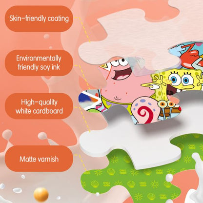 Spongebob Irregular Puzzle 140 Pieces