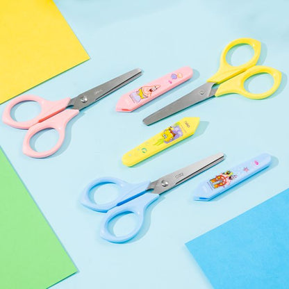 Spongebob Safety School Scissor with Protective Sleeve 127mm