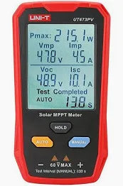UT673PV Solar MPPT Meter